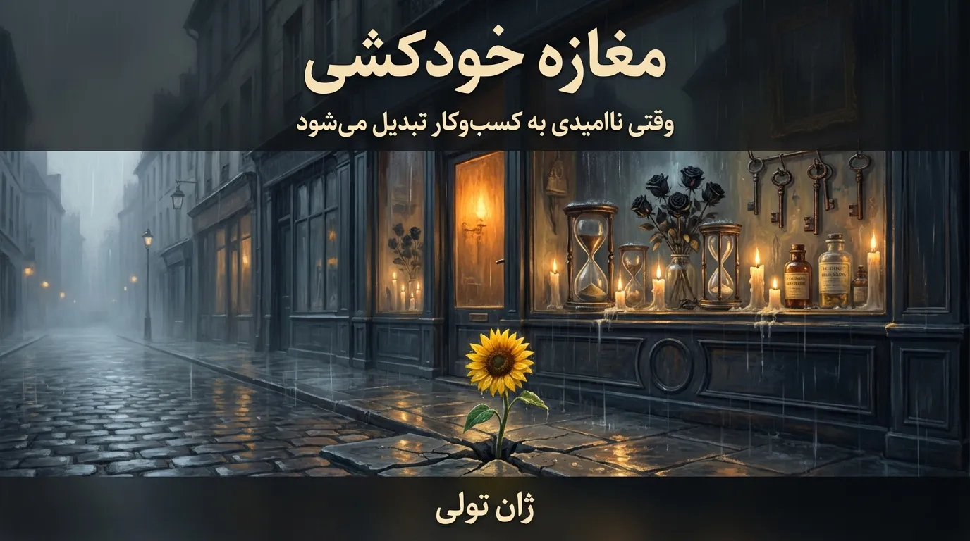 نقد و بررسی کتاب مغازه خودکشی