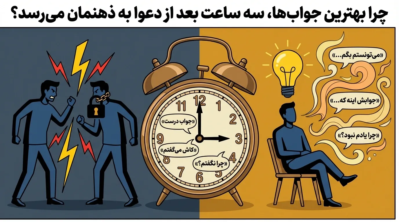 بهترین جواب‌های بعد از دعوا