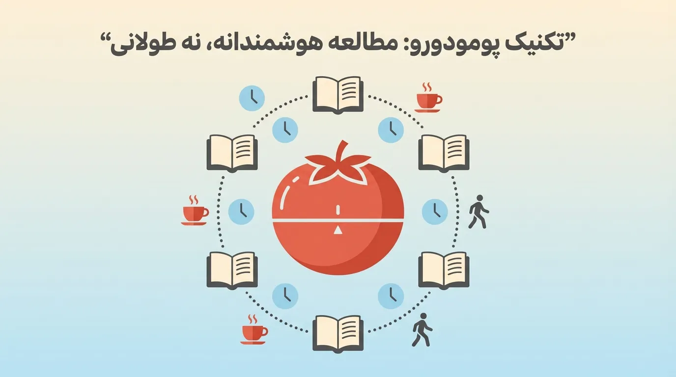 تکنیک پومودورو برای مطالعه موثرتر