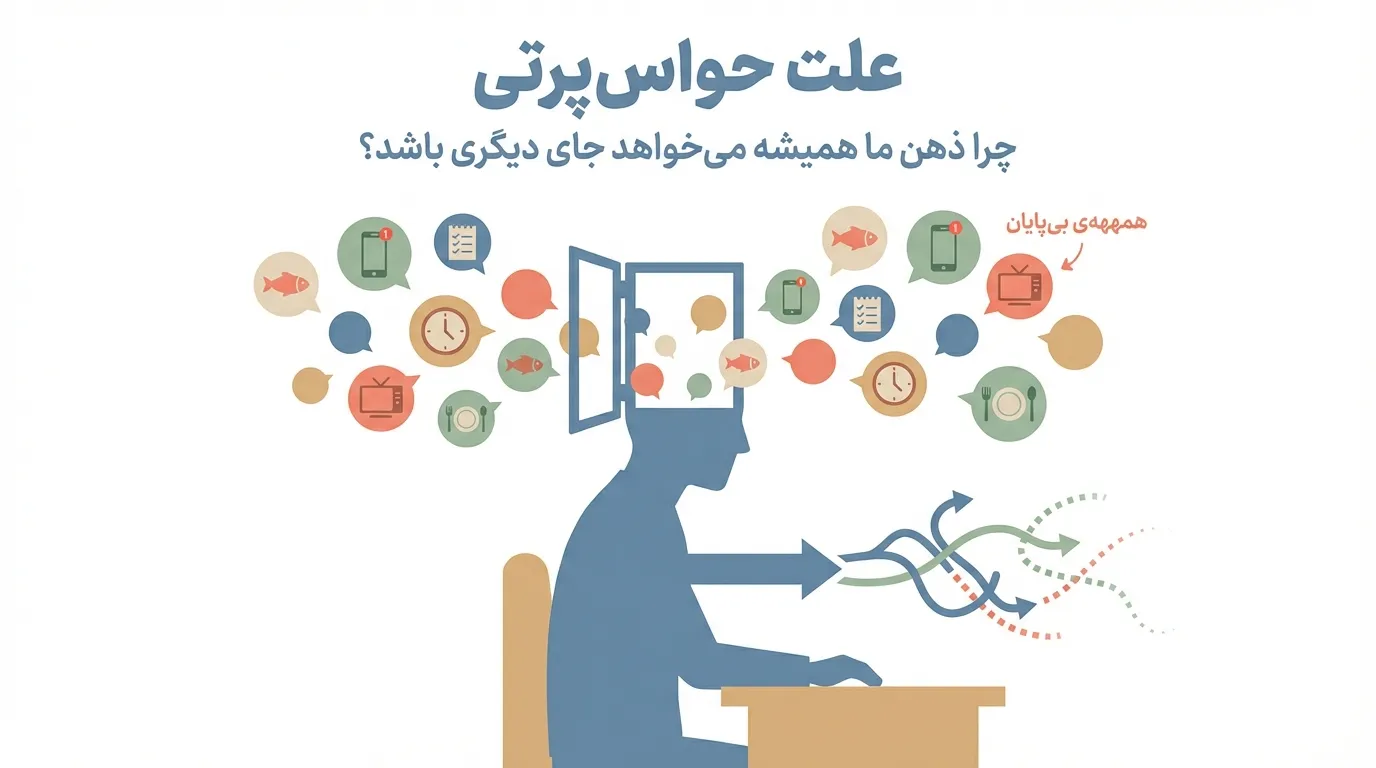 علت حواس پرتی